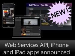 Web Services API, iPad and iPhone apps